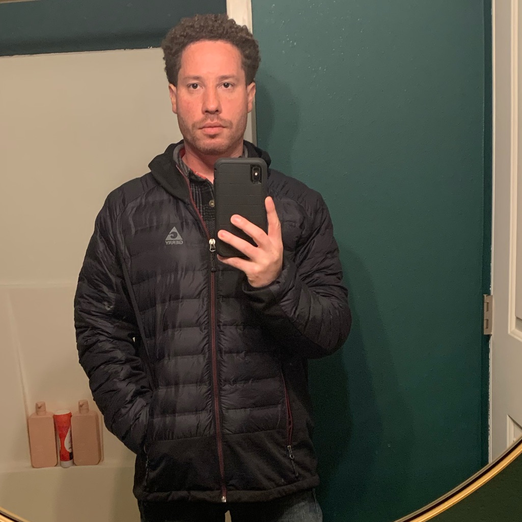 Gerry Size Large Partial Down Jacket